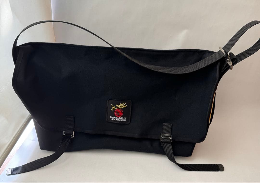 DE MARTINI 3602 メッセンジャーバッグ ブラック 美品