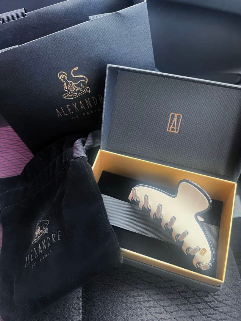 新品　ALEXANDRE DE PARIS ☆LISERAI Mクリップ