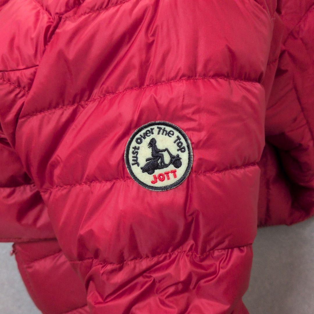 ✿ジョット　JOTT リバーシブルダウンジャケット✿　オリーブ　レッド