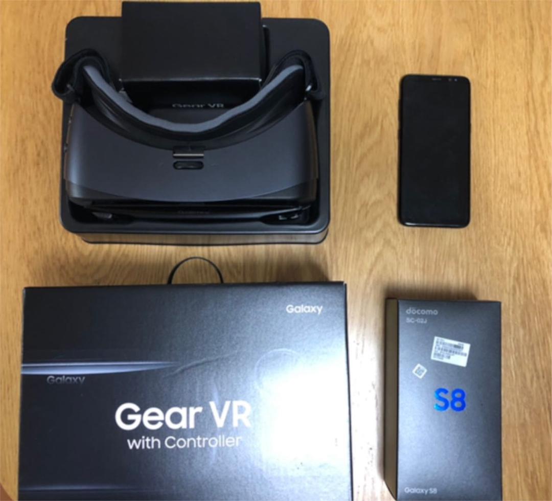 ギャラクシーエスエイト VR Galaxy S8 Black 64 GB