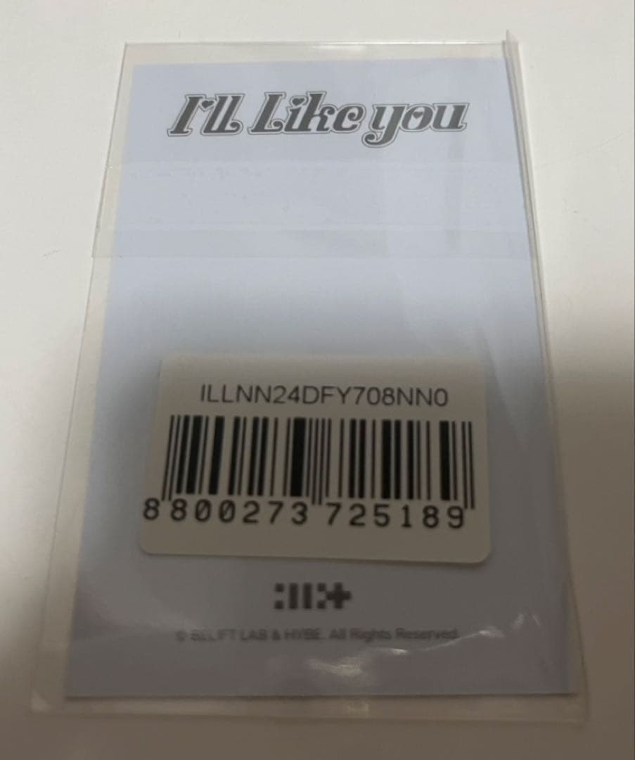 illit アイリット MD モカ トレカ 5万ウォン 特典 weverse