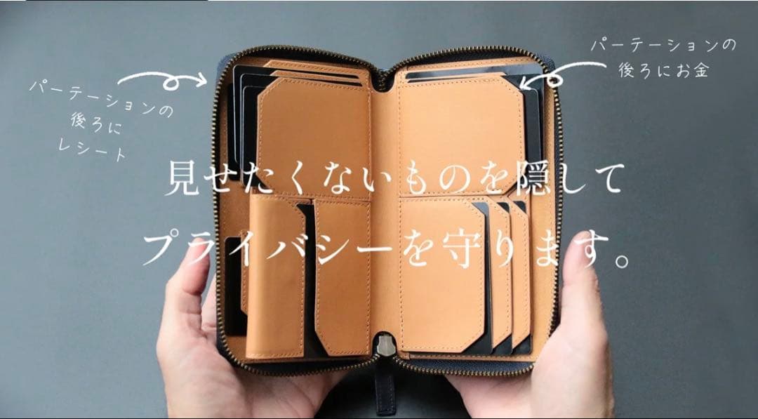 新品　未使用　Panino Vachetta 長財布 黒　incroci