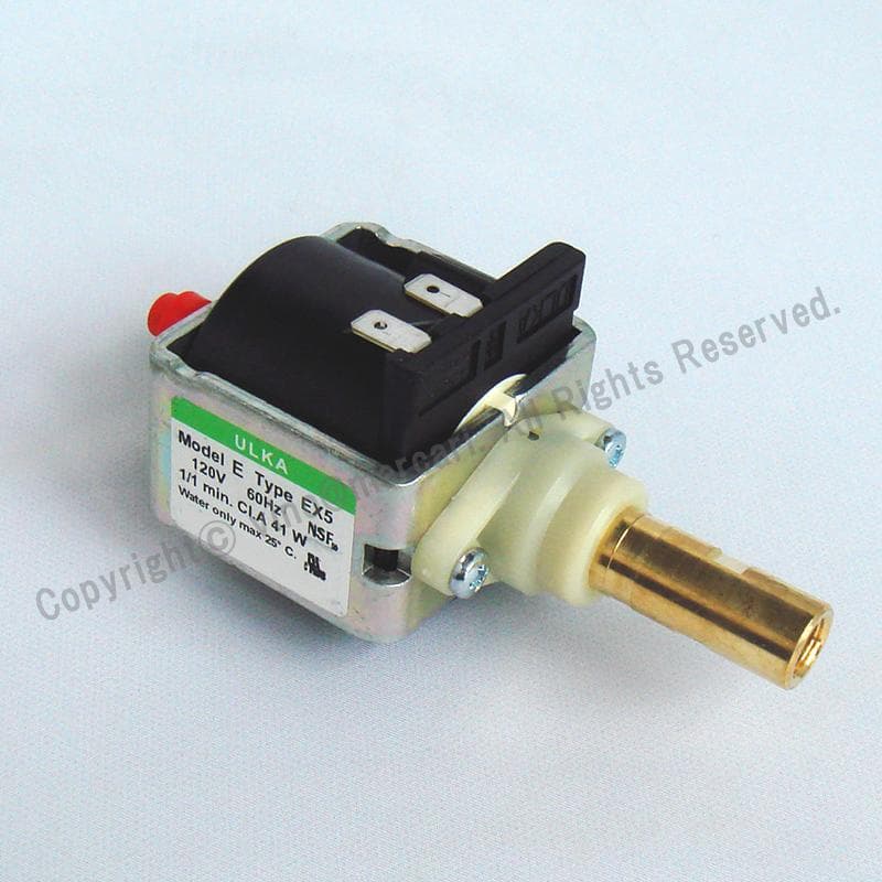 エスプレッソマシン 電磁ウォーターポンプ ULKA EX5 120V60Hz新品