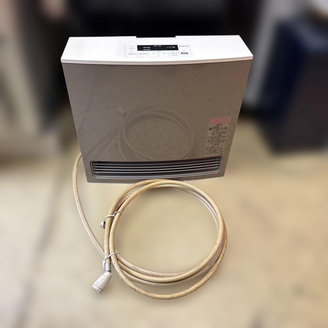 大阪ガス　ノーリツ　ガスファンヒーター　140-6133 21年製　ホース付き