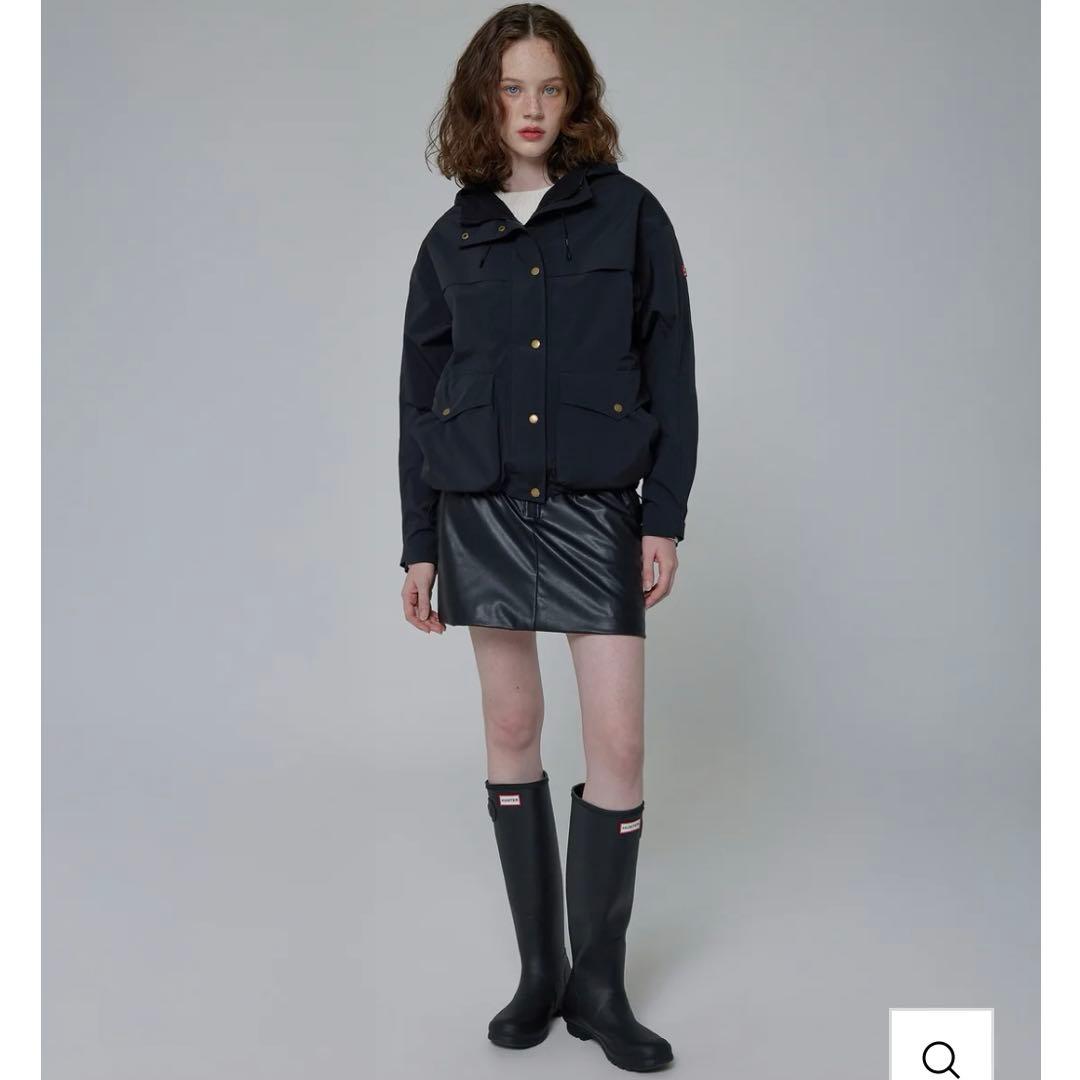 ハンター　ブーツ　UK4 US6 EU37 ブラック　ロングブーツ