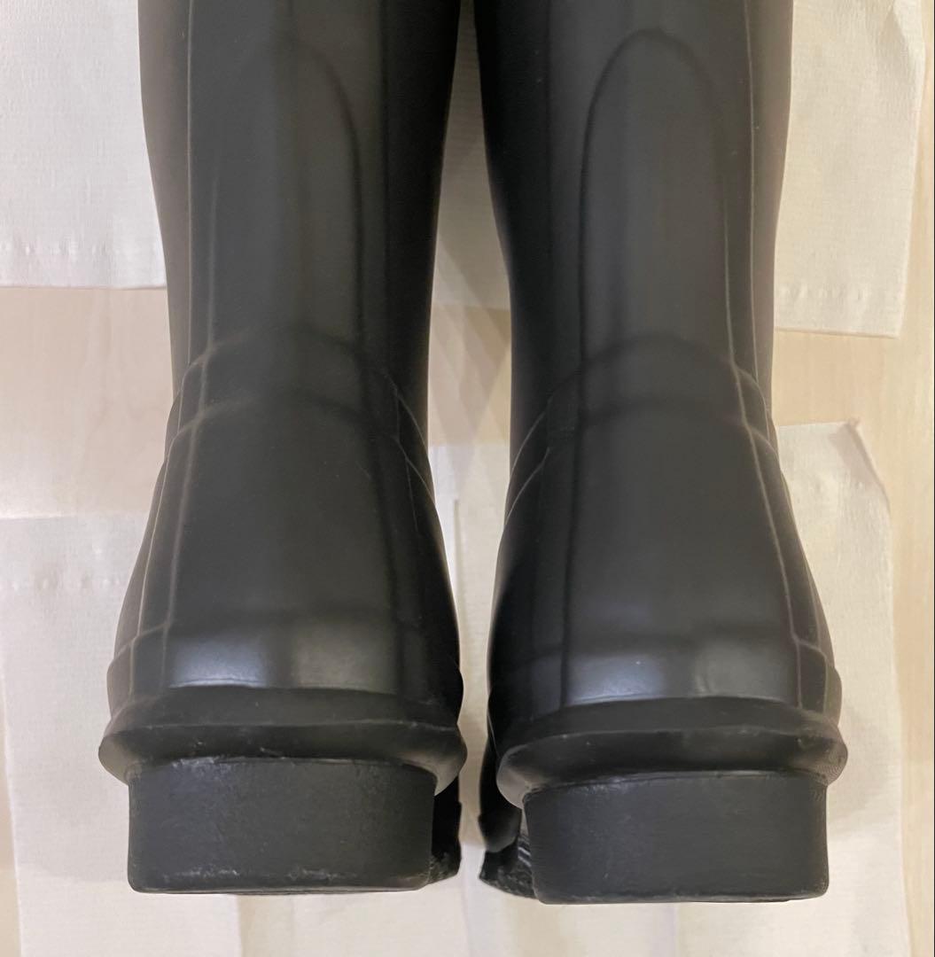ハンター　ブーツ　UK4 US6 EU37 ブラック　ロングブーツ