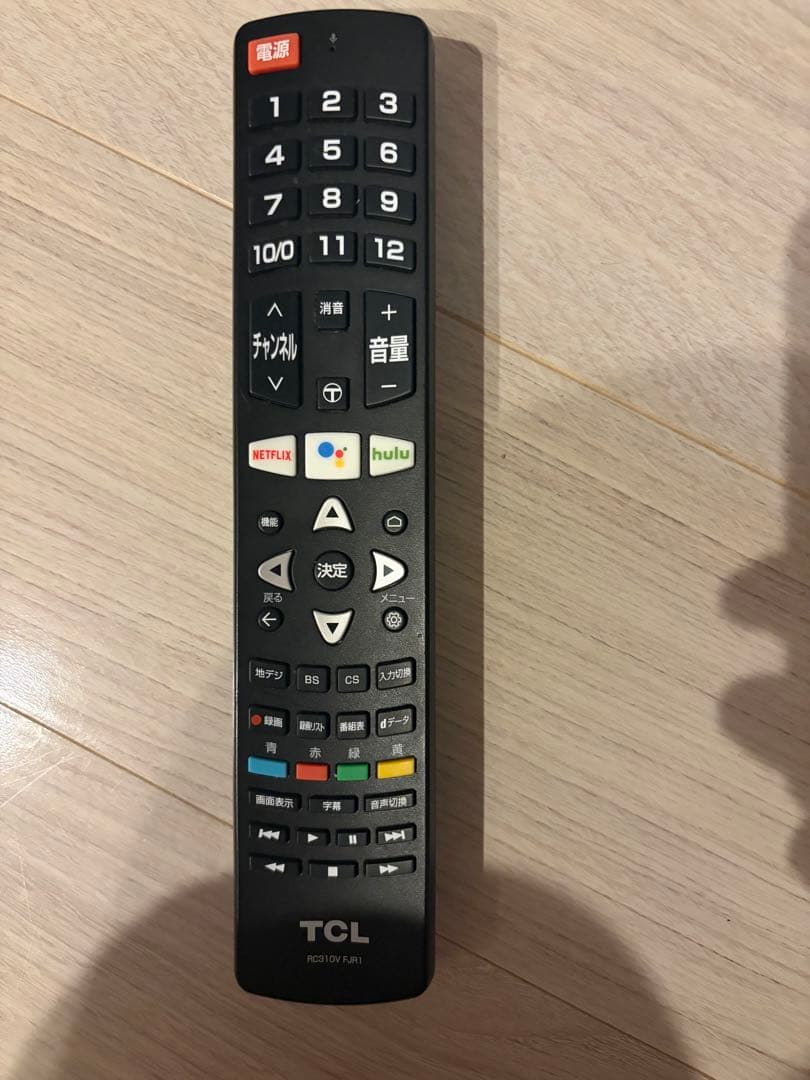 TCL 43V型 4K対応 液晶テレビ スマートテレビ(Android TV)