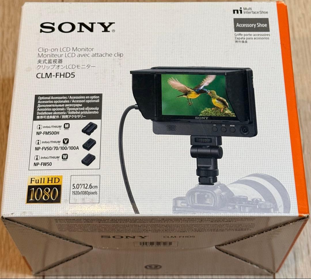 SONY ソニー CLM-FHD5 クリップ式LCDモニター