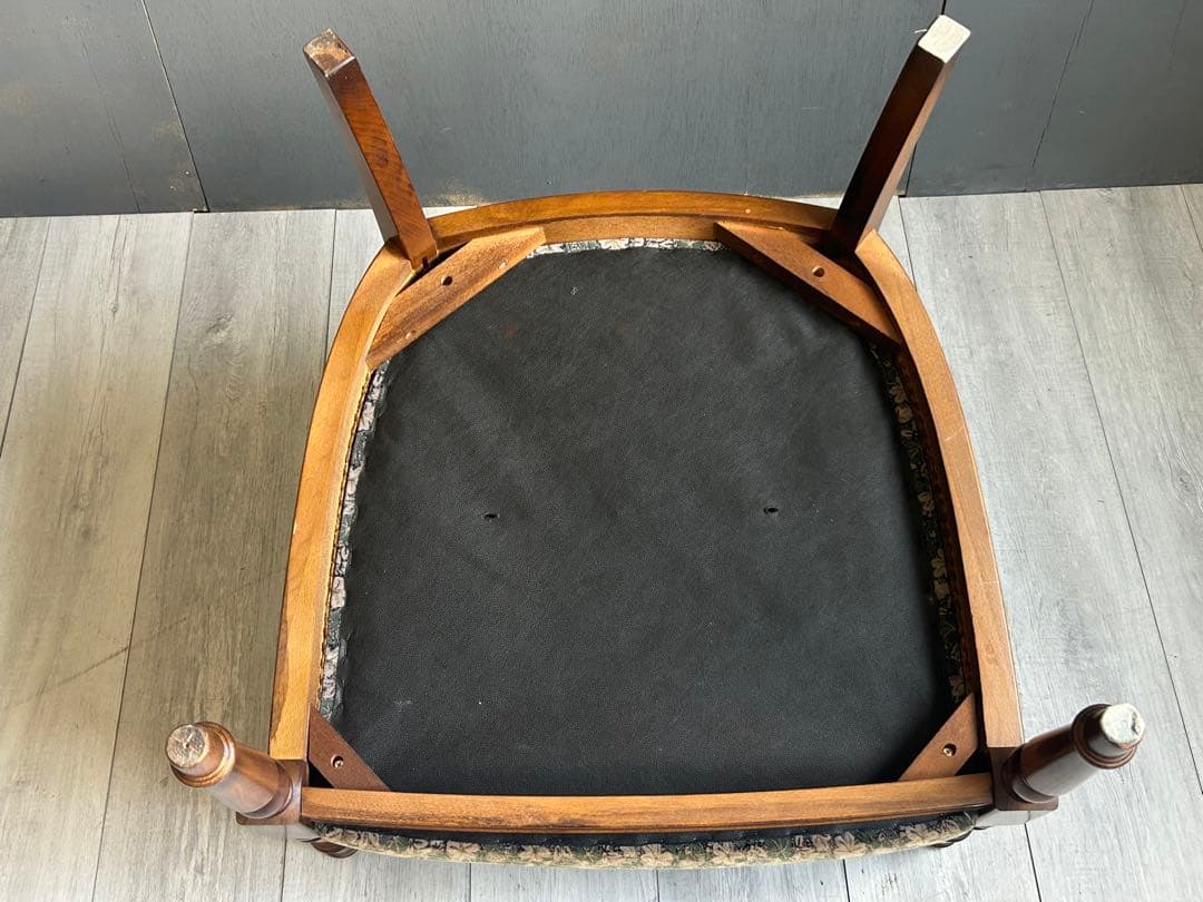 ②karimoku カリモク　1Pソファ　ソファ　コロニアル　洋風　ラタン　nn