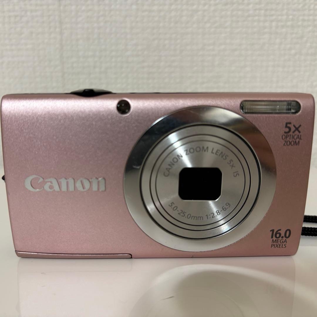 【らーめんさん専用】Canon PowerShot A2400 IS ピンク