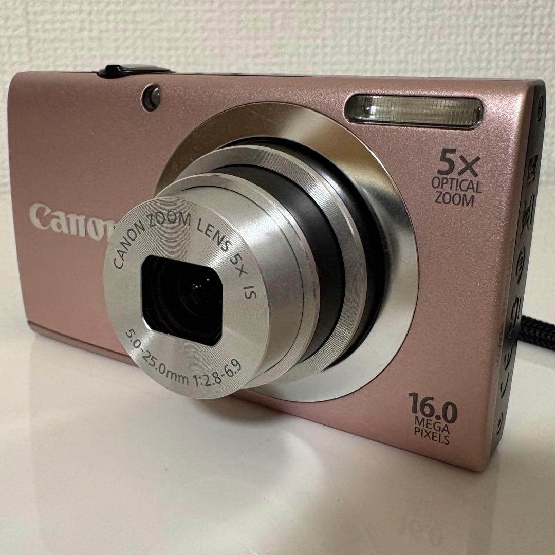【らーめんさん専用】Canon PowerShot A2400 IS ピンク