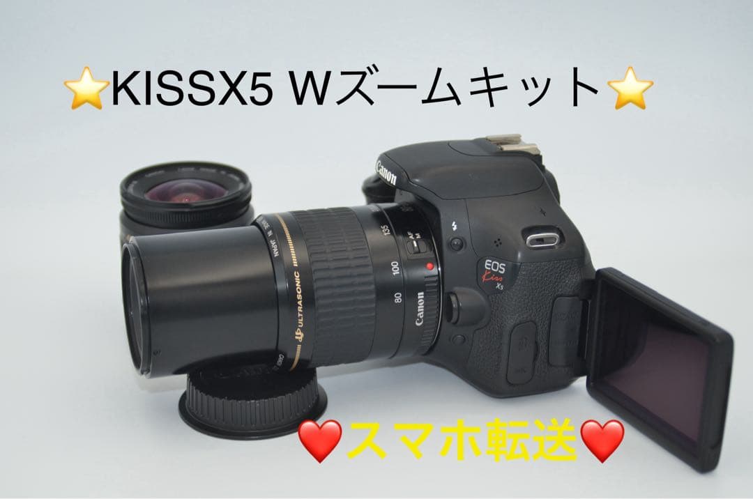 Canon KISS X5 Wズームキット