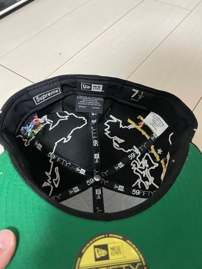 Supreme New Era Boxlogo キャップ