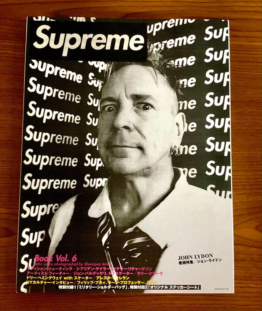 【希少美品】Supreme ムックBook 全6巻　トート付