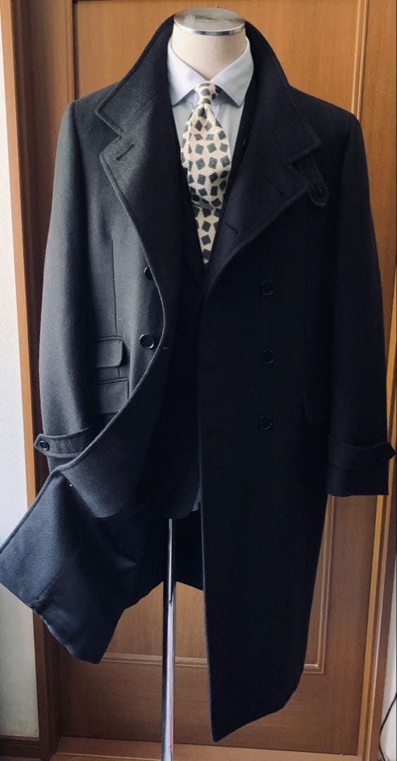 名門CANALI ×ウィーンの名店別注品　希少な貴族コート&ジャケットセット