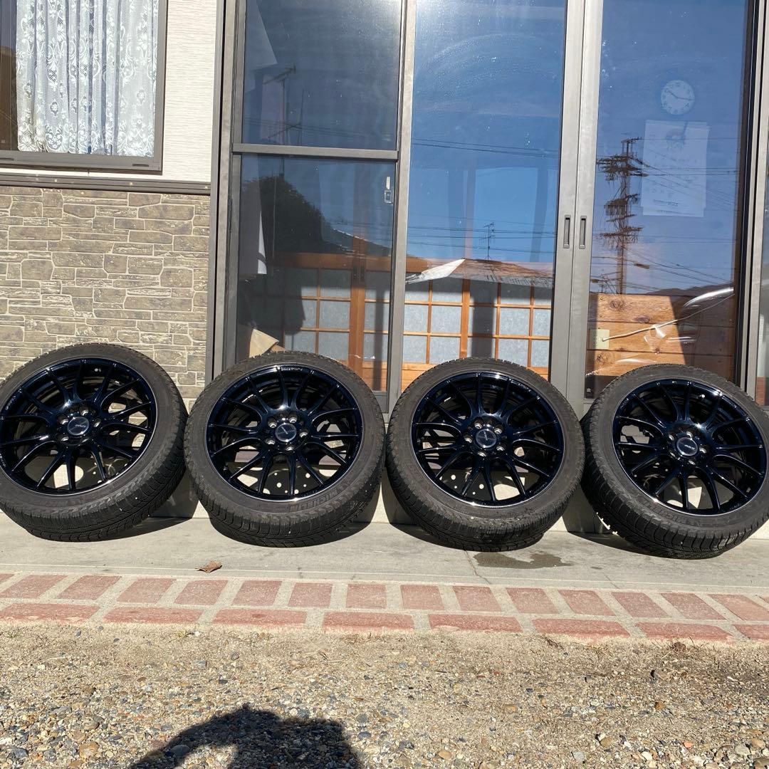 ち*そ様 レイズ　ホムラ　18インチ　4本セットスタッドレス