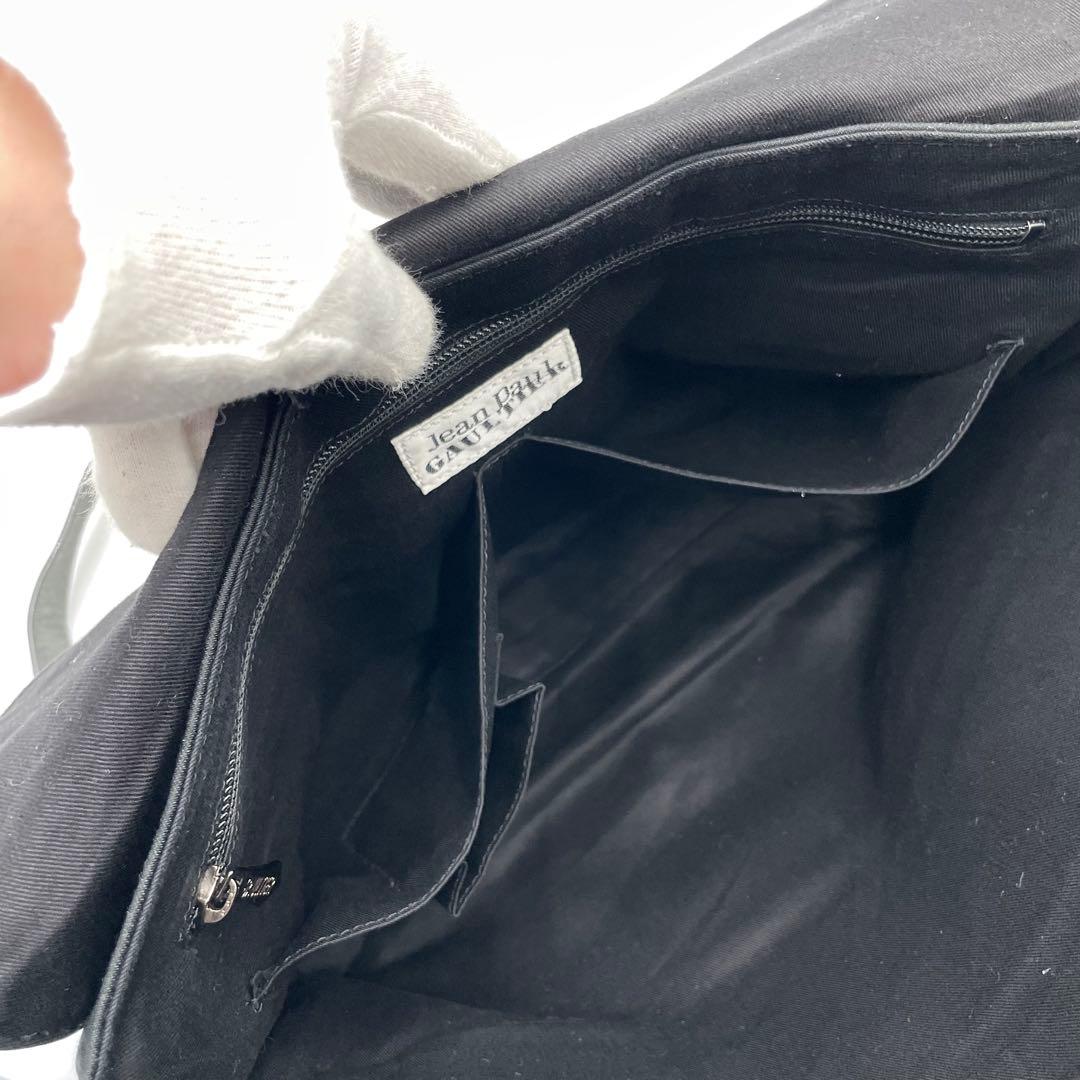 Jean Paul GAULTIER ショルダーバッグ　メッセンジャー　ブラック