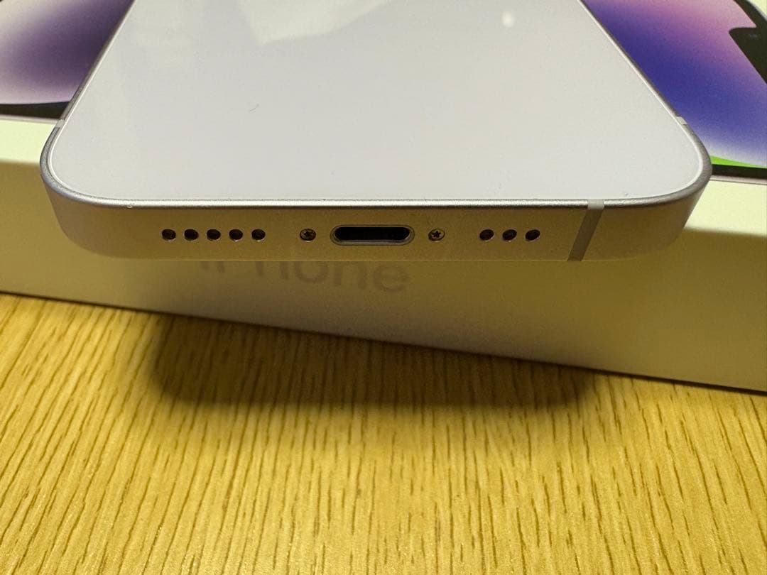 iPhone14 128G パープル