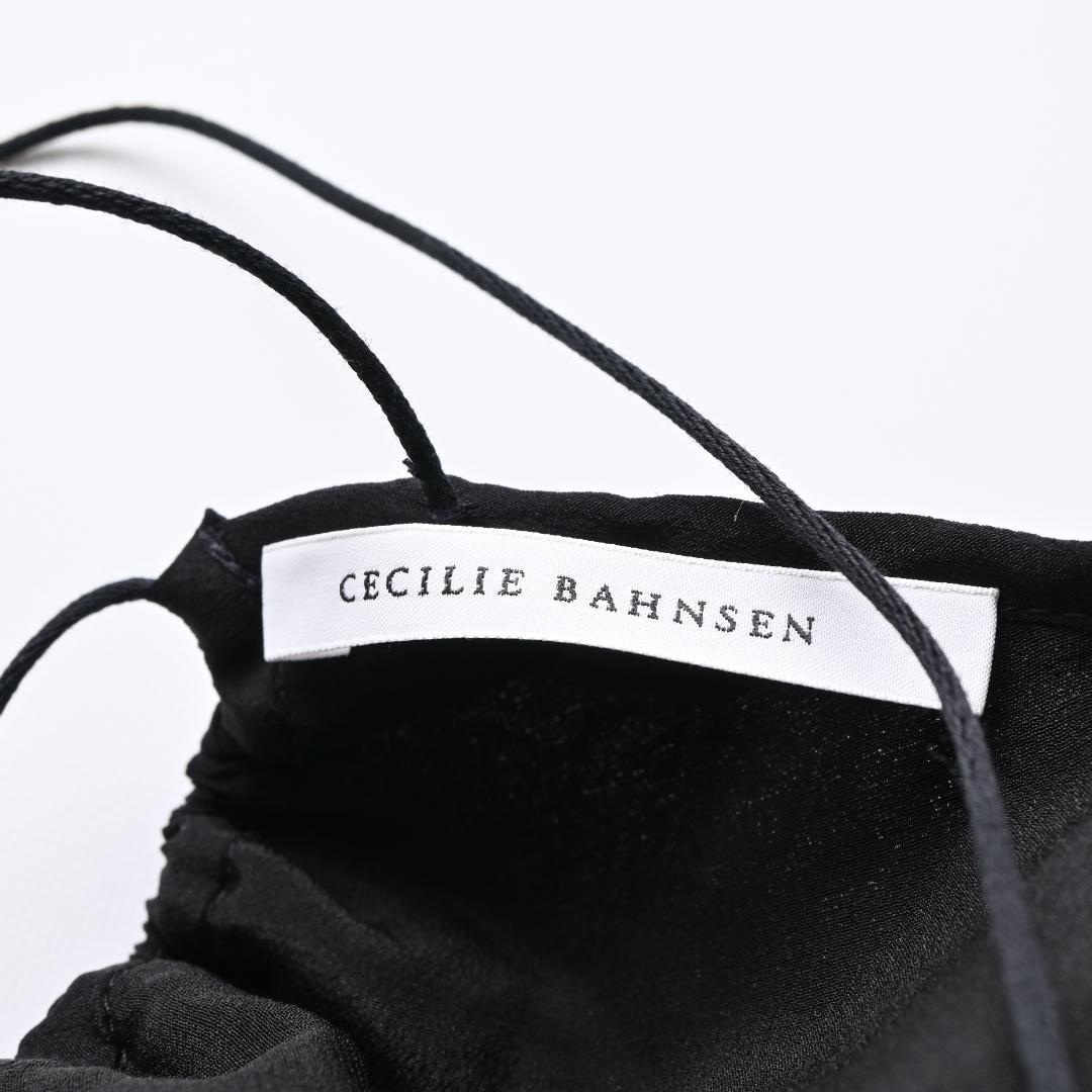 新品 セシリーバンセン Selena Top キャミソール UK10 ブラック