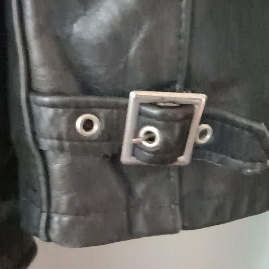 【値下げ】Schott レザーシングルライダースジャケット141型 size36