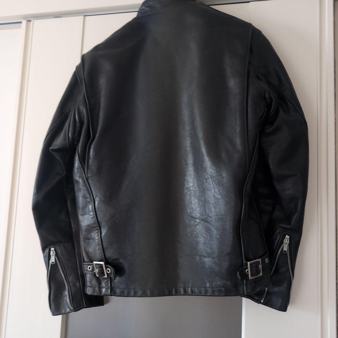 【値下げ】Schott レザーシングルライダースジャケット141型 size36