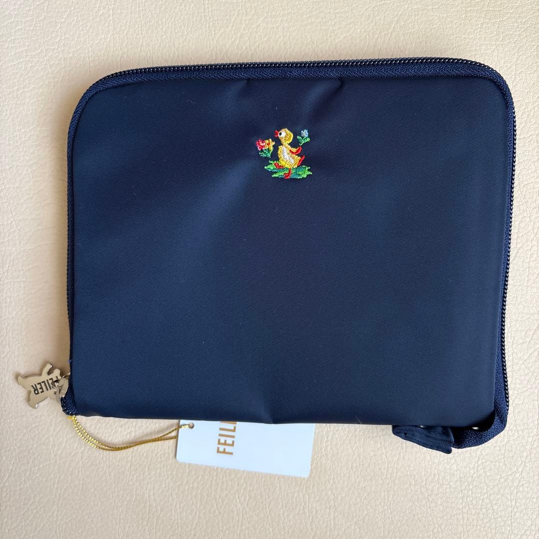 学校フェイラー　携帯バッグ　ハイジ　ネイビー　紺