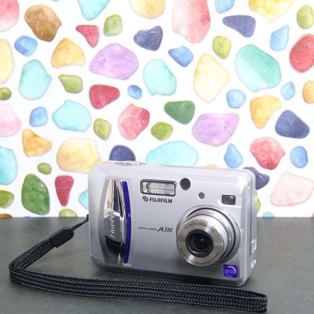 ♥︎◇レトロコンデジ♪ ◇完動品 ◇FUJIFILM finepix A310