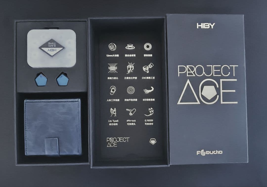 イヤホン project ace Hibymusic