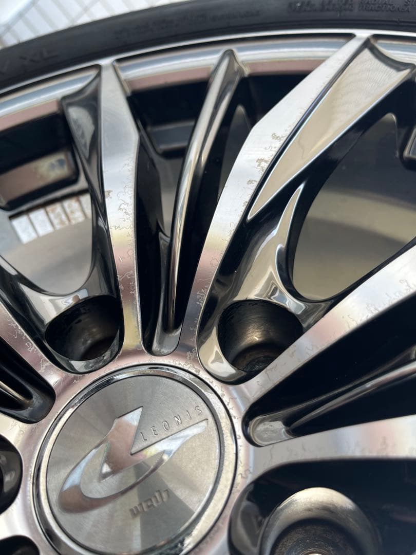 【アル/ヴェルなどに】WEDS LEONIS VX 18インチ & タイヤ4本