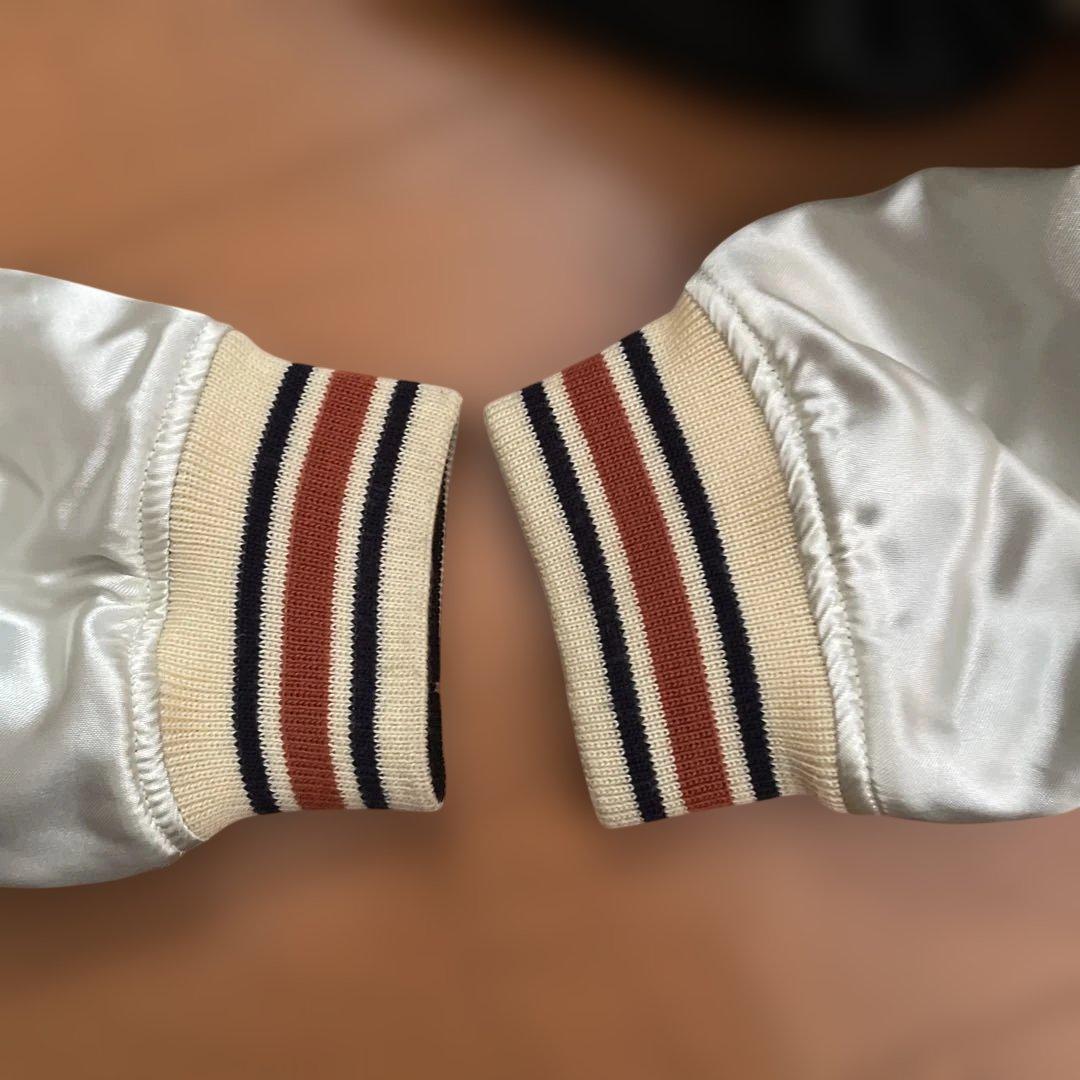 爆裂爛漫娘 スカジャン （別珍／サテン リバーシブル)