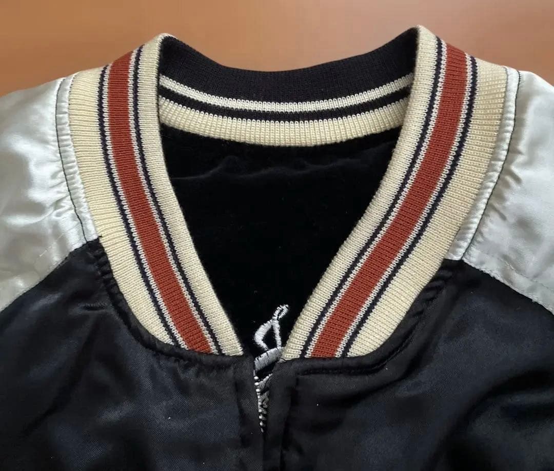 爆裂爛漫娘 スカジャン （別珍／サテン リバーシブル)