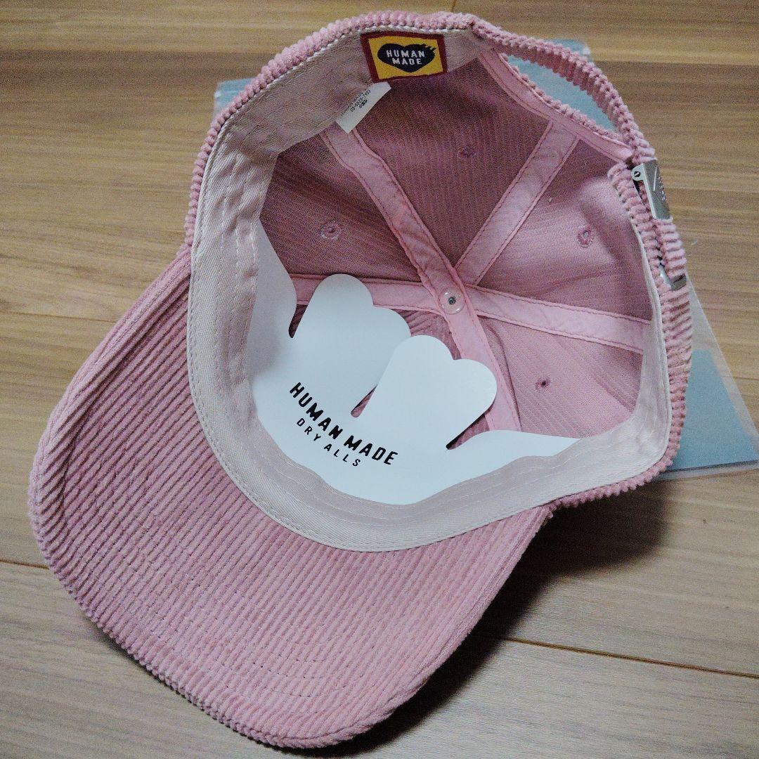 HUMAN MADE コーデュロイキャップ ピンク