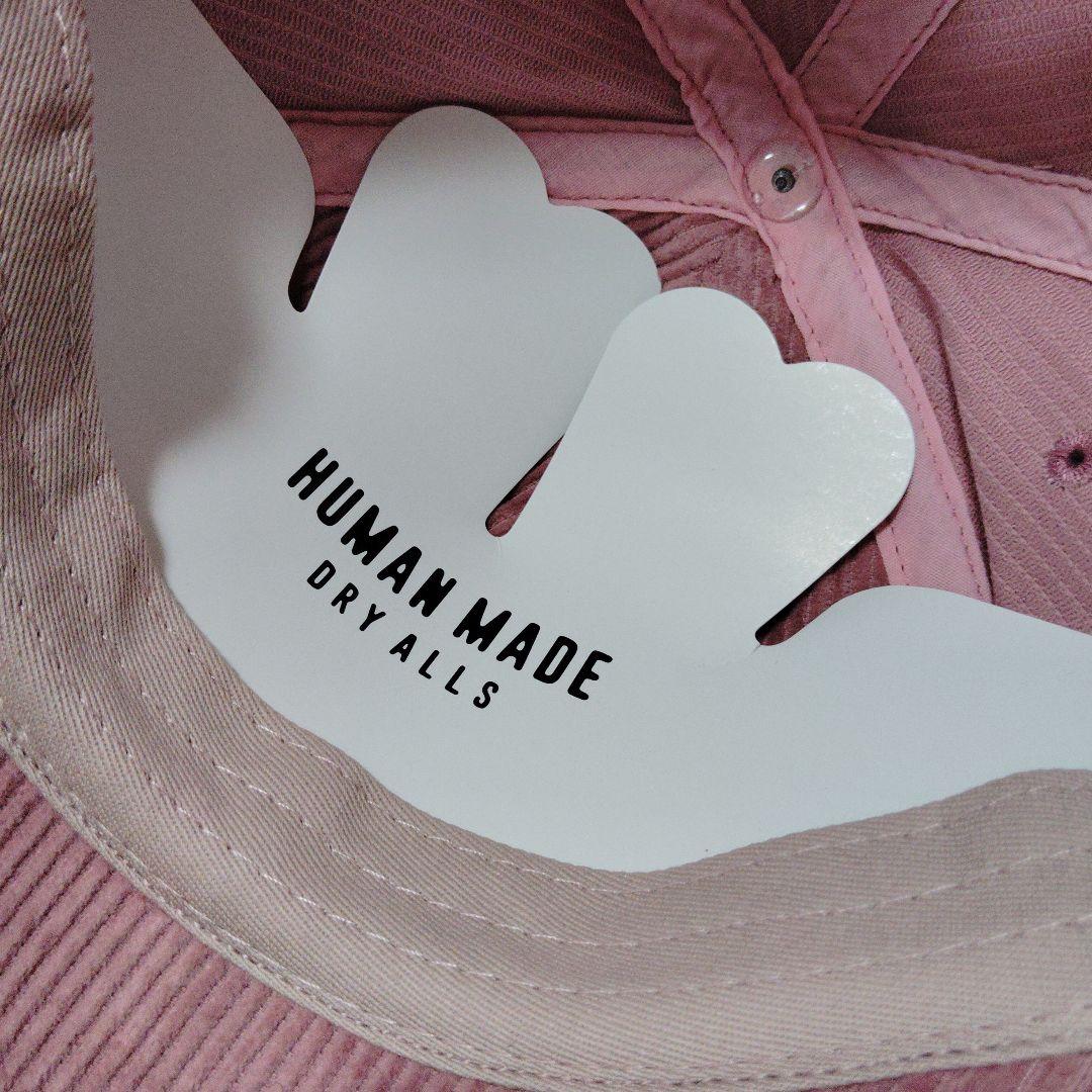 HUMAN MADE コーデュロイキャップ ピンク