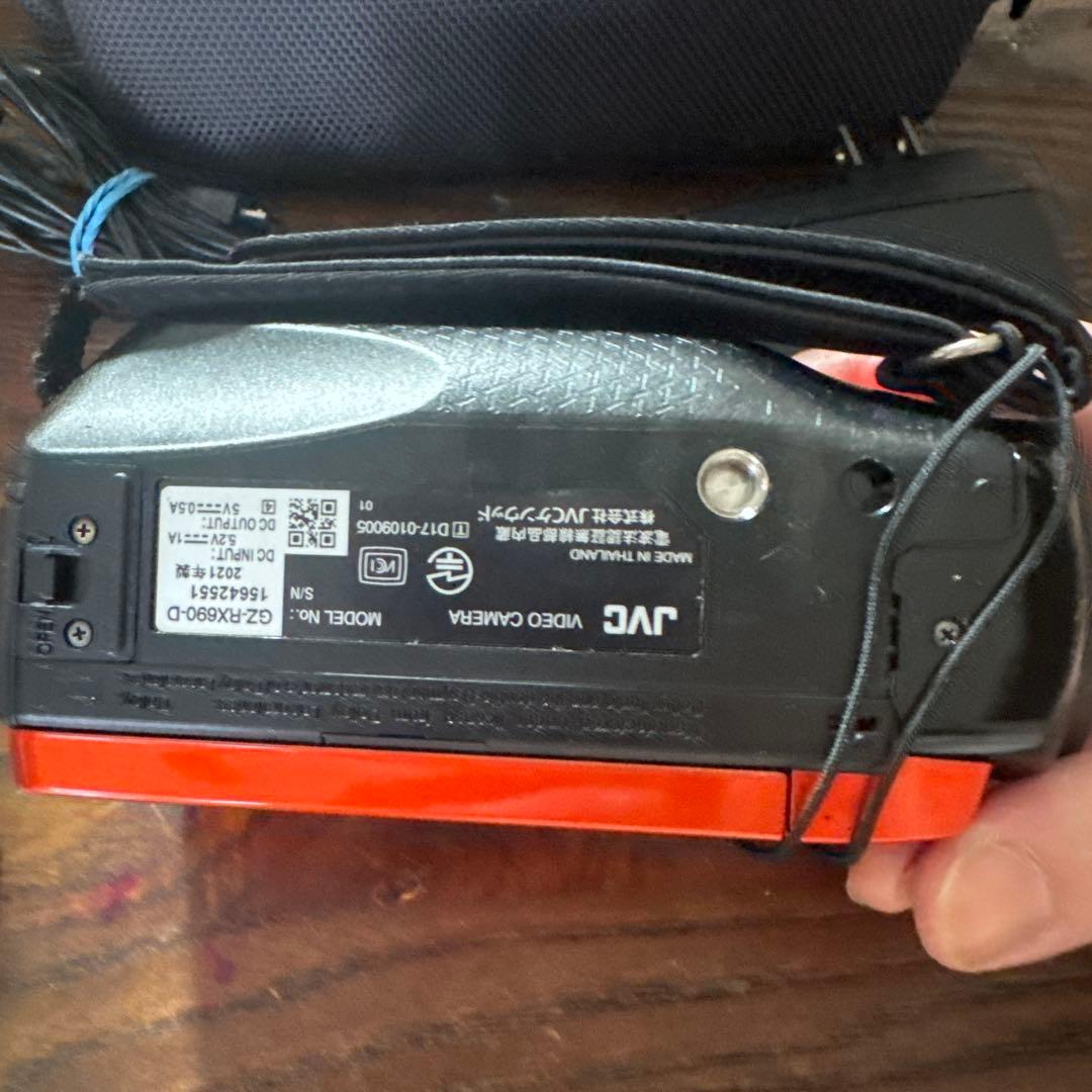 JVCビデオカメラ☆EverioR☆GZ-RX690-Dオレンジ