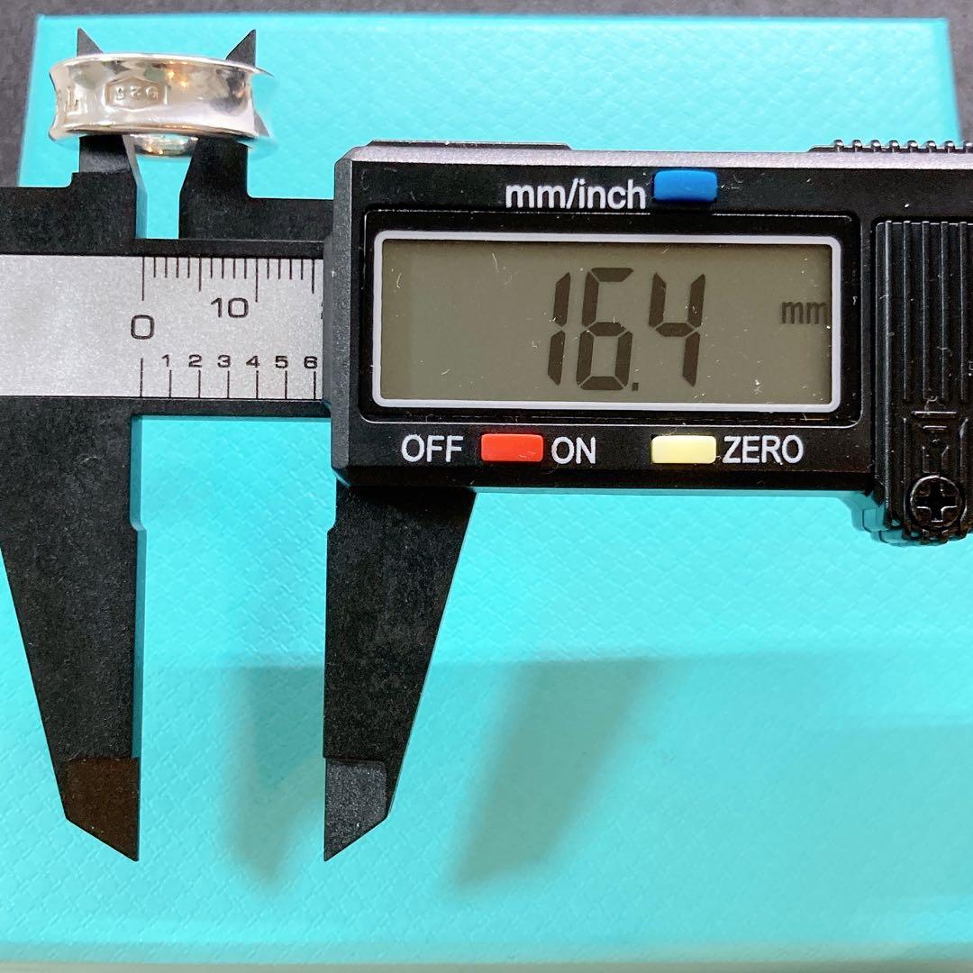 【美品】ティファニー ナロー リング 約11号 925 シルバー 1837