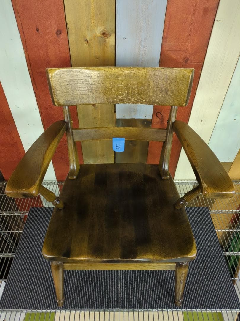 〈たのめる便・現状渡し〉アームチェア 柏木工 ウィルダネス K133 B