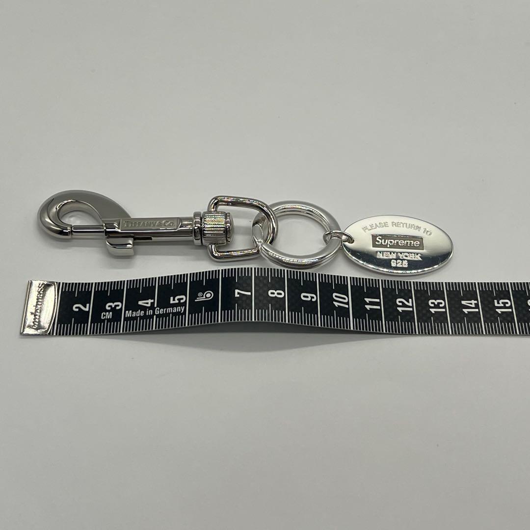ティファニー シュプリーム リターントゥ オーバルタグ キーリング シルバー