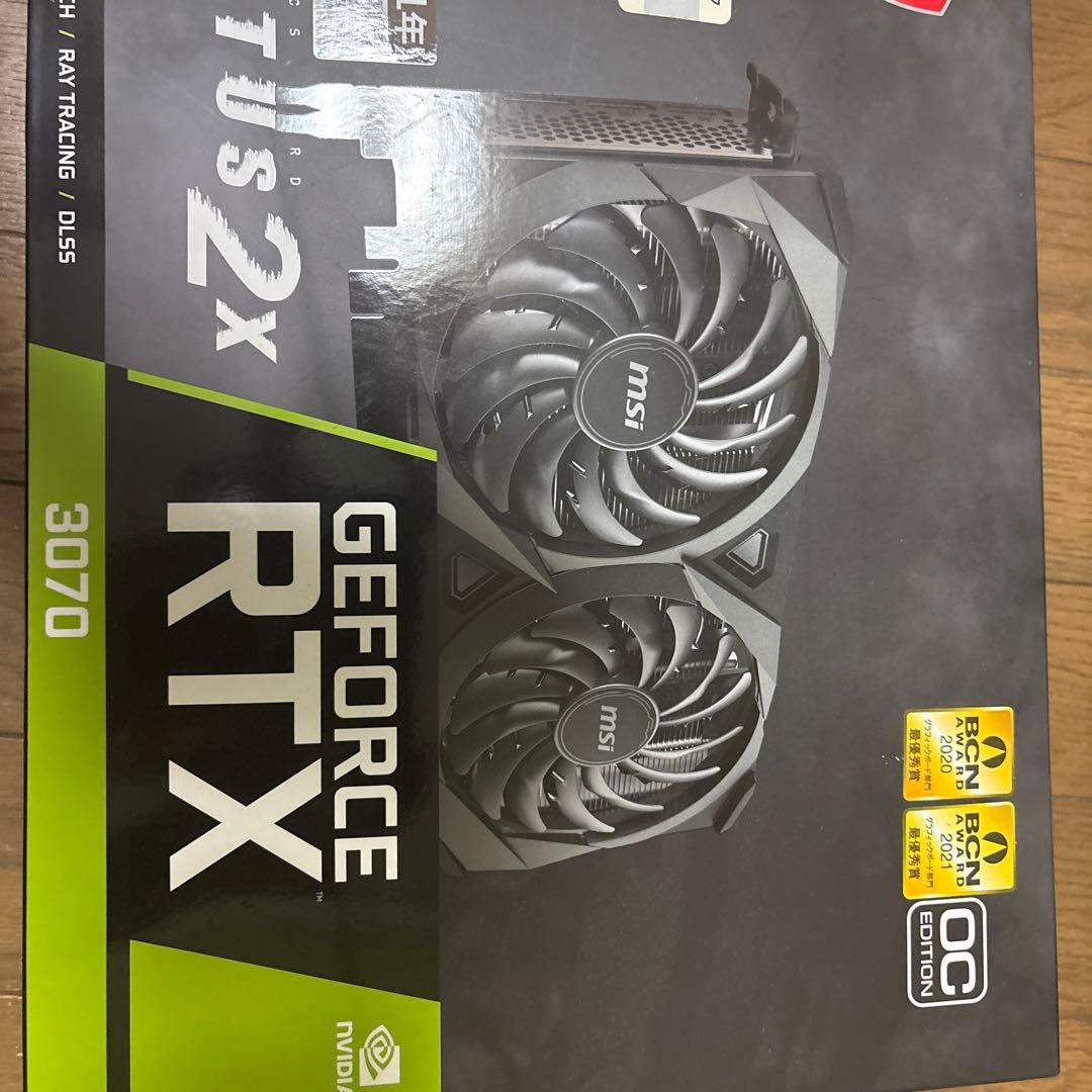 グラフィックボード・グラボ・ビデオカード GeForce RTX 3070 VENTUS 2X 8G OC LHR