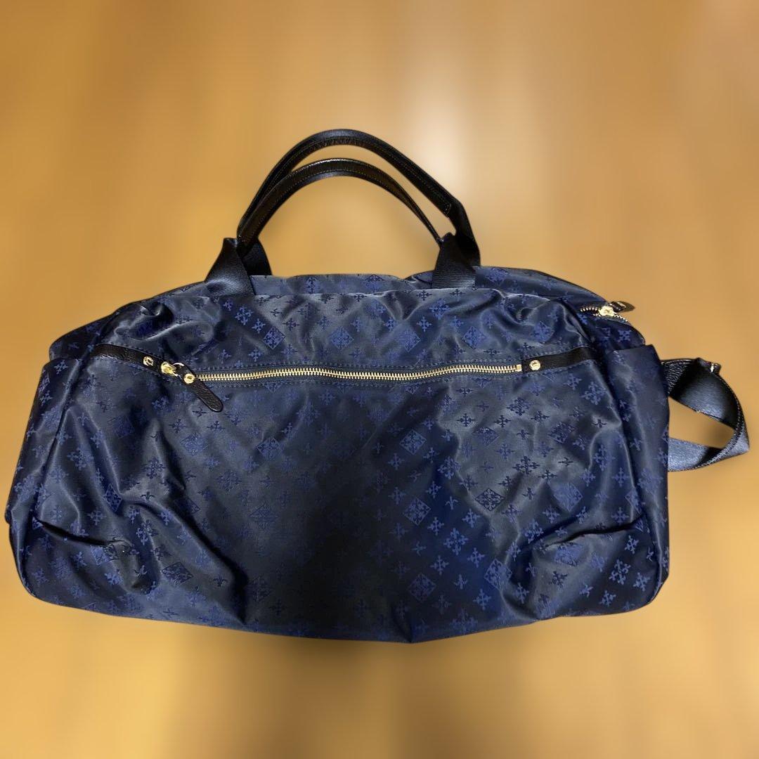 russet キャリーバッグに乗せられるトラベルボストン　ネイビー