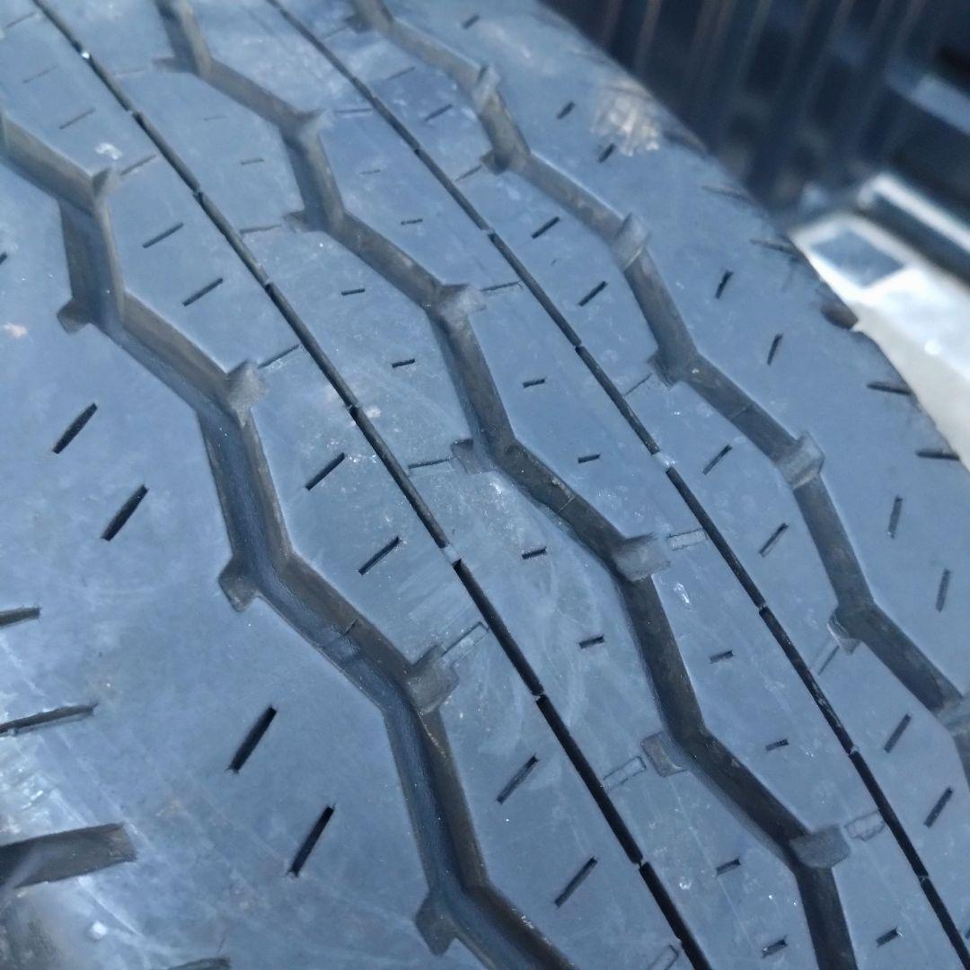 【送料込み】ハイエース 純正ホイール＋ブリヂストン エコピア ４本