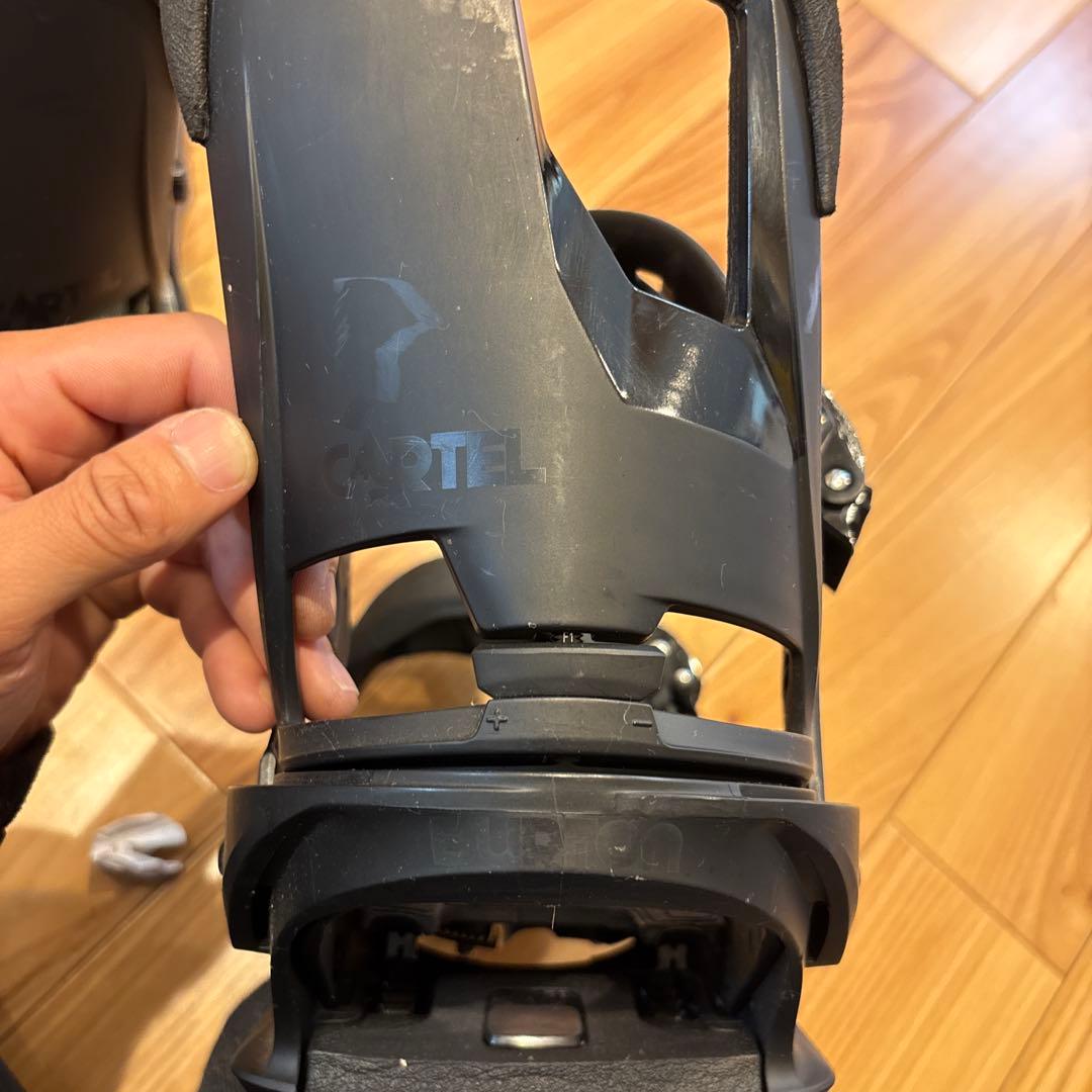 Cartel ブラック スノーボード ビンディング