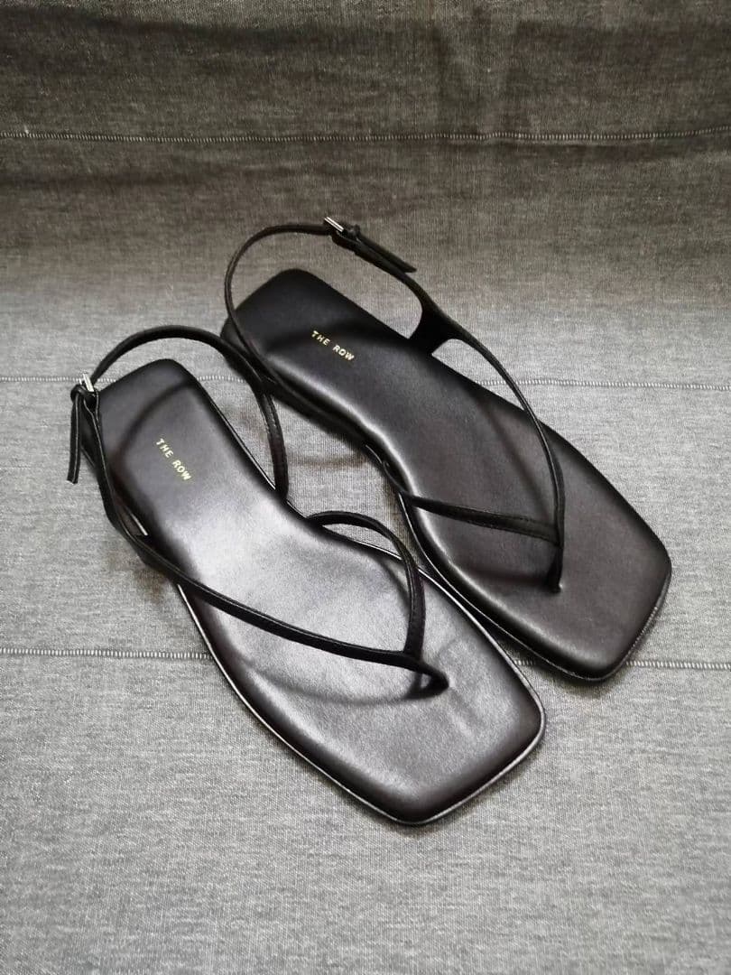 THE ROW コンスタンスフラットサンダル 37