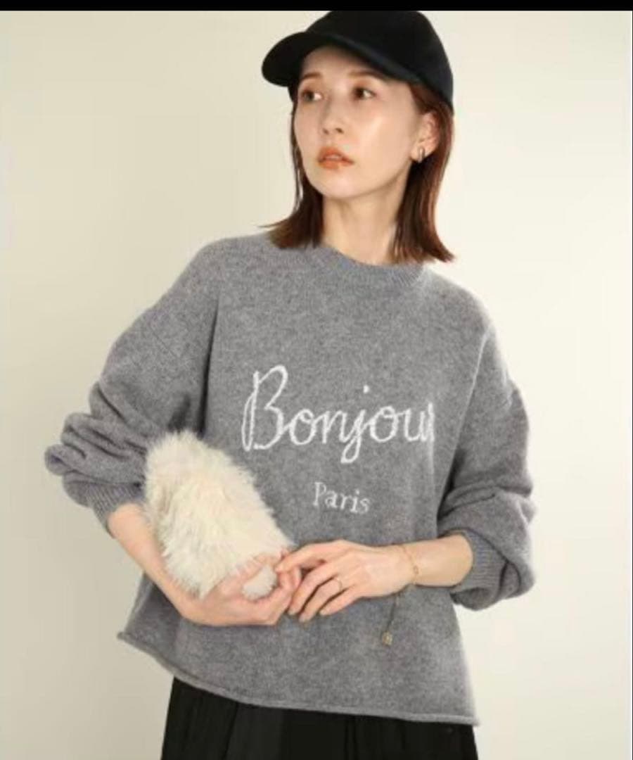 スローブイエナ　Bonjour paris ロゴニット