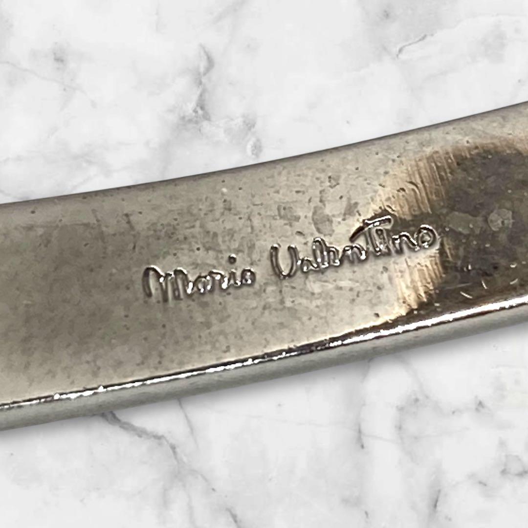 マリオバレンチノ 喜平ブレスレット プレート シルバー×ゴールド 1-96