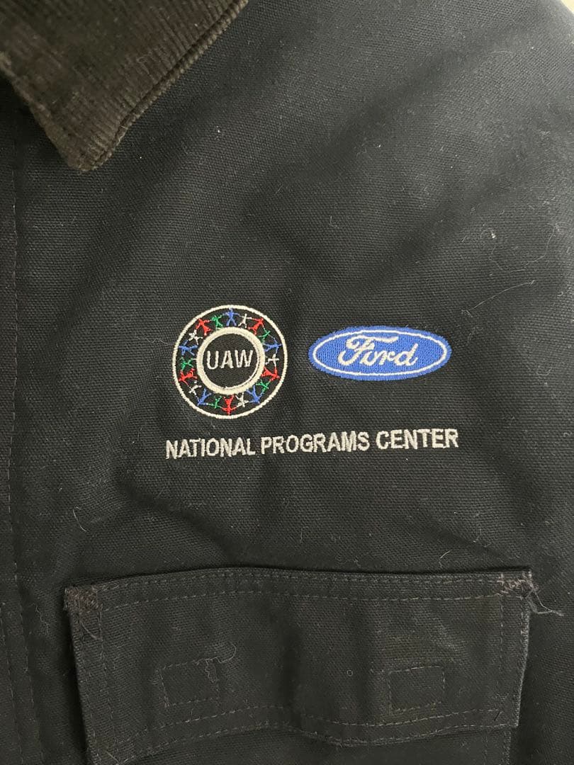 [美品] カーハート　トラディショナルコート　Ford企業ロゴ入り　USA製