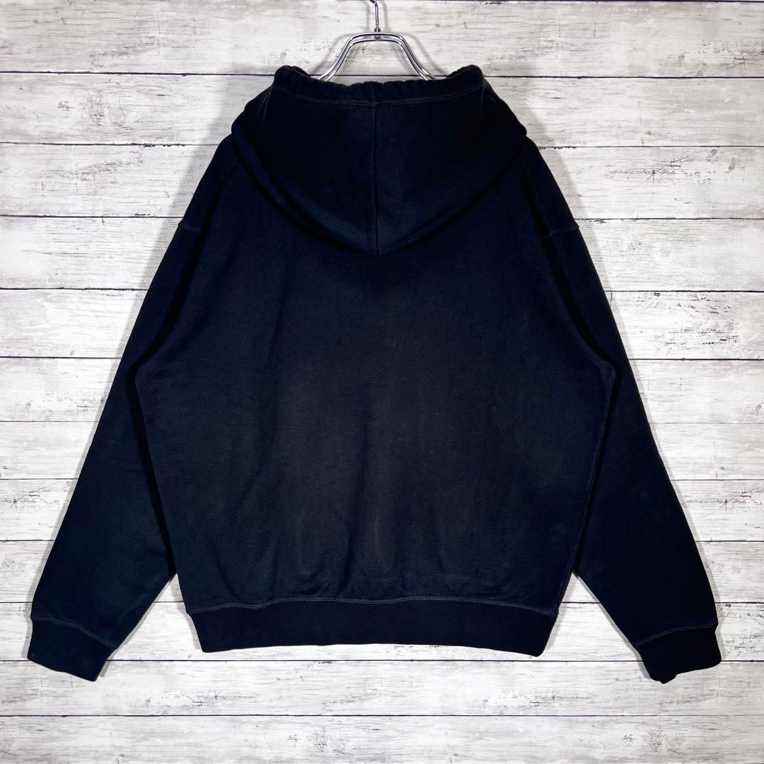 『希少サイズ』　ディースクエアード パーカー　ICON 大人気　黒　【XL】