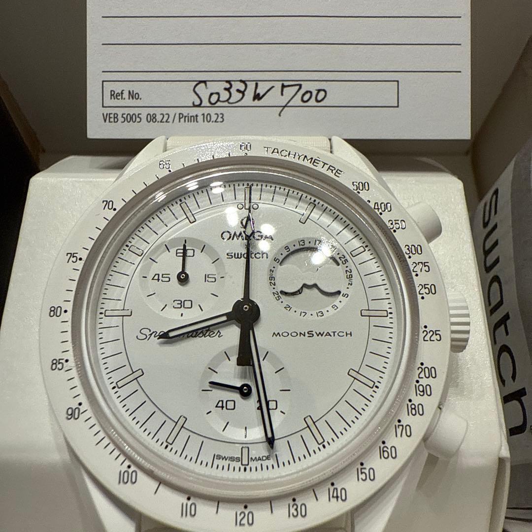 OMEGA MoonSwatch ホワイト スヌーピー
