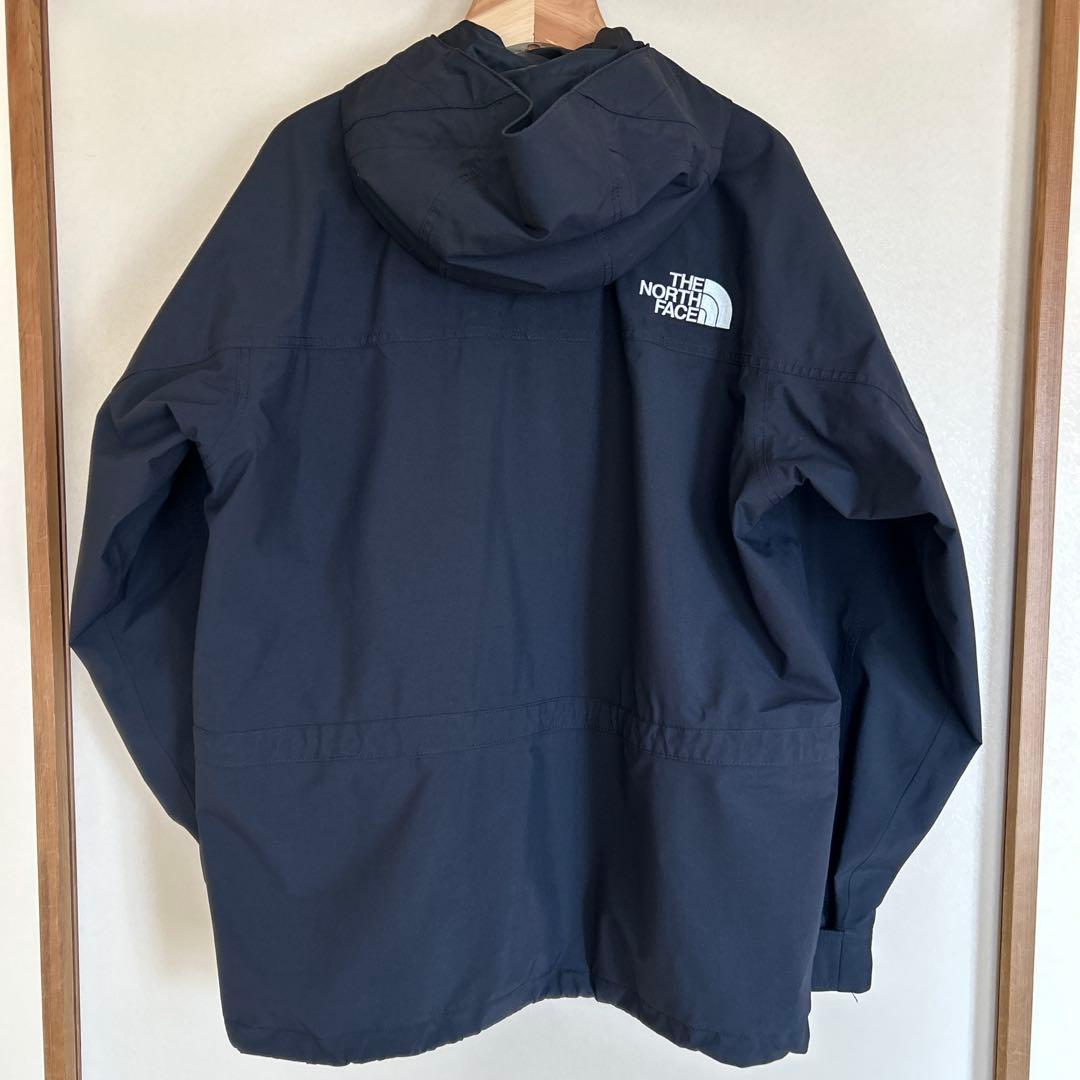 美品ノースフェイス　マウンテンライトジャケット　ブラック　L