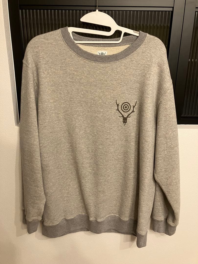 South2 West8 コットン グレー 定価¥17,600円 トレーナー