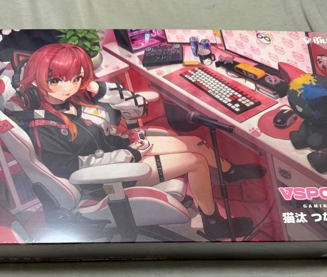 VSPO! GEAR ゲーミングキーボード 猫立つなEdition